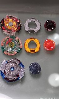 二手正版爆旋陀螺 擊爆戰魂 神世代 傳說巨神 守衛魔犬 惡夢聖槍 共三隻 不議價不散賣
