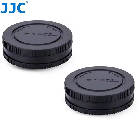 JJC Camera Rear Lens Cap & Body Cap for Sony E Mount A1 A7C A7R IV III A7 III II A7S III II A6600 A6