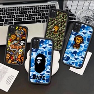 VK4 bape Casing for soft silicone case Samsung A55 A73 FE M04 A53 S20 F04 A54 S21 A71 5G TPU materia