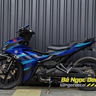 Removable sticker 155 for Ex155 Exciter 155 vva GP Blue