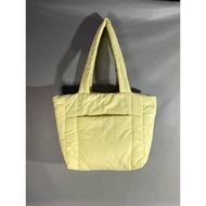 THE PAPER BUNNY TOTEBAG The Paper Bunny Puffer Swing/ THE PAPER BUNNY Tote Bag - Stylish Shopper Puf