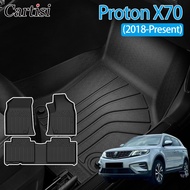 3D Car mat Proton X70 (2018-Present) Car Mat car floor mat 3D foot mat carpet TPE rubber mat car acc