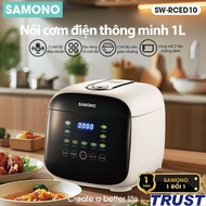 Nồi Cơm Điện Tử Samono 1L SW-RCED10 Nấu Cơm Tách Đường 10 chế độ hẹn giờ 24Hđiều khiển giọng nói