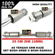 AS TENGAH SWING ARM KAZE SET BOSH ARM DAN BOSH RANGKA PNP CB GL 100 GL 125 GL PRO GL MAX MEGAPRO TIG