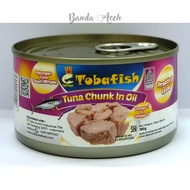 (Aceh) Canned Tuna in Oil Solution / Tuna Can Chunk in Oil - 185 grams / Canned Tuna Tobafish