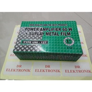 Update Power Amplifier 60w watt+Supply Metal Film Type UNI 127 D313 2SD313 dre3 Hurry Order