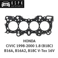 Cylinder Head Gasket HONDA CIVIC 1998-2000 1.8 B16A B16A2 B18C V-Tec 16V