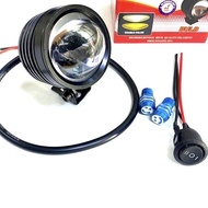 Đèn Trợ Sáng L4 Bi Cầu 2 Màu Vàng - Trắng - Mẫu Mới 2023 Ánh Sáng Cực Mạnh