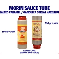 Morin Sauce Salted Caramel 650gr Hazelnut Ganduiya 550gr
