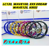 ENKEI YAMAHA LC135 Wave125 EX5 DREAM W100 LAGENDA115 KRISS Y15ZR HYLOS FG505 ENKEI505 HYLOZ TECH 505