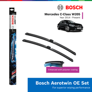 Bosch Aerotwin OE Car Wiper Pair Set for Mercedes Benz C Class W205 (A844S)