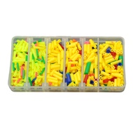 1 Set Multi Sizes Rubber Float Sleeves Stops Silicone Boilie Stop Fishing Accessories Rubber Tubes F