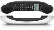 PHILIPS/飞利浦 M5501WG M880 電話機 室內電話 家用電話 白色 造型設計 高貴典雅 無線數位電話
