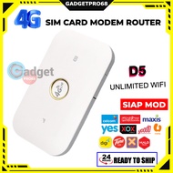 Modified Modem D5 Portable WiFi Modem Unlimited 4G LTE Router Unlimited WiFi Hotspot Modem