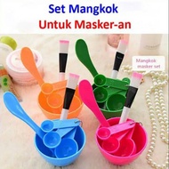 Cosmetic mask bowl 1 set