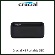Crucial X8 Portable SSD 1TB 2TB 4TB USB 3.2 Gen 2 Type-C Solid-State Drive