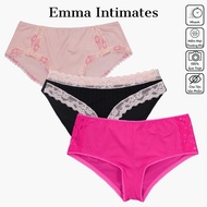 Women's Floral Lace Bikini Panties Feminine Soft Breathable High Quality Panties Women