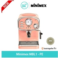 Minimex มินิเมกซ์ เครื่องทำกาแฟ เครื่องชงกาแฟ Bella รุ่น MBL1-PE (สีพีช)