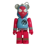 Scarlet Spider 6 Happy Lottery 100% Marvel Spiderman Medicom Bearbrick Keychain