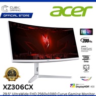 ACER 29.5" NITRO XZ306CX UWFHD (2560x1080@200HZ) VA PANEL CURVE LED GAMING MONITOR (1MS VRB, INPUT:H
