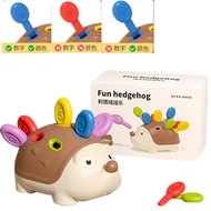 Concentration Training Toys Early Childhood Educational Toys 1-3 Years Old Children's Hand-Eye Coordination Splicing Hedgehog Toys