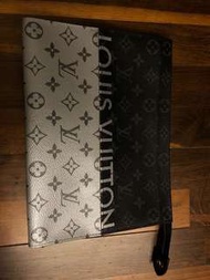 LV Louis Vuitton clutch limited edition Kim Jones
