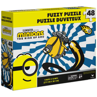 Minions - Minions Fuzzy Puzzle 48 Pcs | 迷你兵團 | 小黃人 | 小小兵 | 1443 | 兒童拼圖｜集中力練習｜平行進口