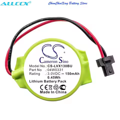 Cameron Sino 150mAh Battery for Lenovo ThinkPad 13, ThinkPad Edge E130, ThinkPad T430u, ThinkPad X12