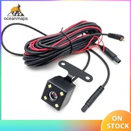 OCE  5 Pin Parking Camera 4 LED HD Video Rear View Camera Wide Angle Reverse Dash Cam