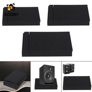 [KOZEEY] Speaker Isolation Pad Sound Dampening Foam Fits Most Desktops Tilted Tabletop Acoustic Spea