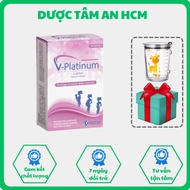 V-Platinum 5-MTHF - Folic Acid / Folate Supplement, Iron, Multivitamin, Fertility Support - 30 Table