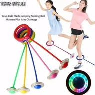 Mainan Hulahop Kaki Hulahop Lampu Menyala - Hulahoop Jump Ball Yoyo Flash Jump LED