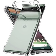 For Google Pixel 8A Pixel8a 6.1" 5G GKV4X 6GPR G8HHN G576D Pixel8 A A8 7A 6A 6 7 8 pro Case Clear Transparent Soft Back Cover Shockproof Casing