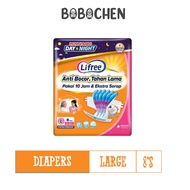 Lifree Popok Perekat Dewasa Large 8'S popok dewasa pempers dewasa pampers diapers popok orangtua uku
