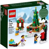 Lego 40263 Christmas Town Square Seasonal Set