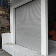 pintu rolling door aluminium