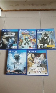 PS4 Game ps4 games 請自行出價 大平賣