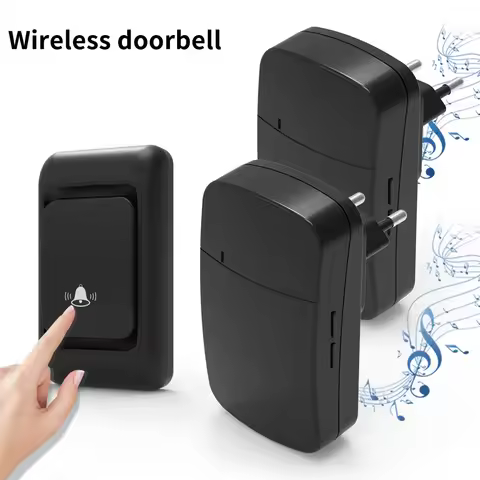Waterproof Doorbell RF433 - Remote High Volume - Wireless Music Doorbell - Ultra-Long Distance Remot