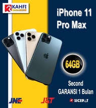 Second iPhone 11 Pro max 64GB Mulus ex Inter,Fullset Bergaransi