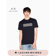 ARMANI EXCHANGE/ARMANI 26 Spring Summer New Style Men's Round Neck Short Sleeve Positive Shoulder Pr