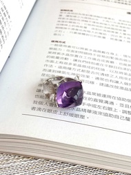 S925 Silver Amethyst Ring