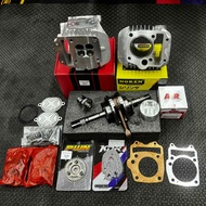 ชุด 4วาล์ว Rang ฝา เสื้อ ลูก 59/5 66/5 66/7 67/5 67/7 มิล ใส่เวฟ125RSX125iไฟเลี้ยวบังลม