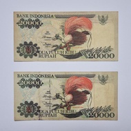 uang salah cetak langka