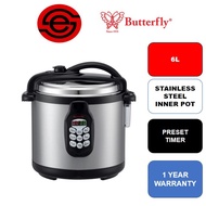 Butterfly Electric Pressure Cooker BPC-5069 6L PRESSURE COOKER
