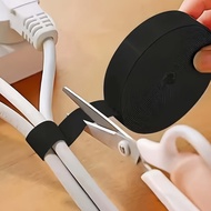 Data Cable Tidy Ties, Reusable Electrical Cable Ties, Waterproof And Easy to Use, Adjustable And Dur