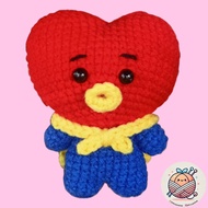 GANTUNGAN Tata bt21 Crochet Keychain