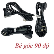 Oem 17356 angled head 10A 125v 3-pin Pc power cable 3 pin socket 3 pin plug