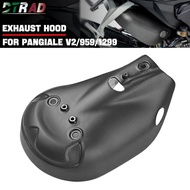 For DUCATI Panigale V2 959 1299 Real Carbon Fiber Exhaust Pipe Cover Motorcycle Exhaust Hood Protect