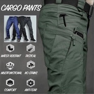 IX7/IX9 Men's Multi-Pocket Tactical Pants Military Army Waterproof Cargo For Men