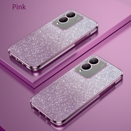 For Vivo Y17S Case Shockproof TPU Electroplated Glitter Phone Casing For Vivo Y17S Back Cover